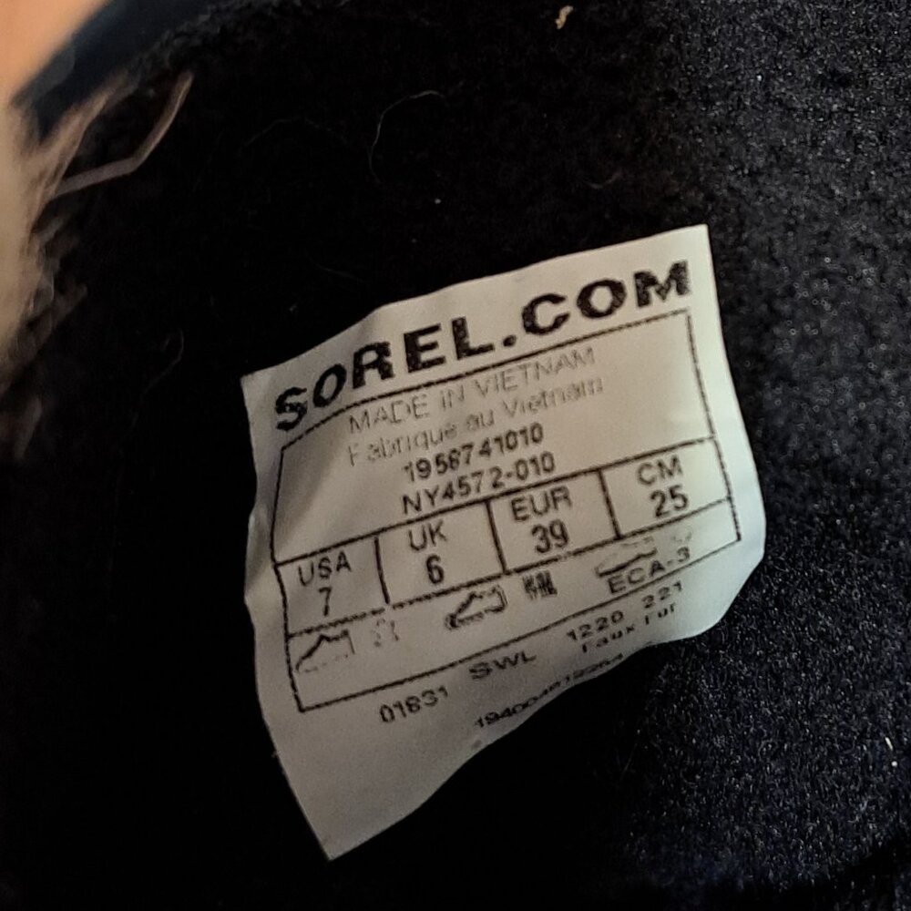 Sorel Youth Whitney II Joan Lace Boot — Waterproof Winter Boots,size 7 - Picture 5 of 12